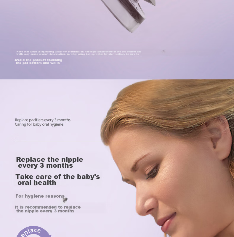 AVENT Philips AVENT Wide-Neck Natural Soft Nipple for Newborns And Infants, 3-6 Months, Imported Pair 24