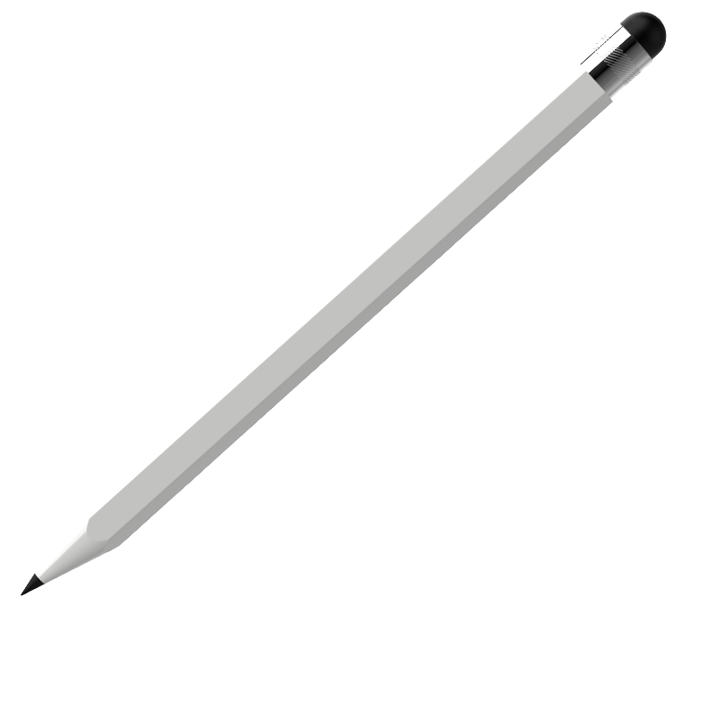 ESCASE Huawei Honor Tablet Stylus, Handwriting And Drawing Pen, Universal for Phones/tablets, Plastic Tip Pen, ES-TP White