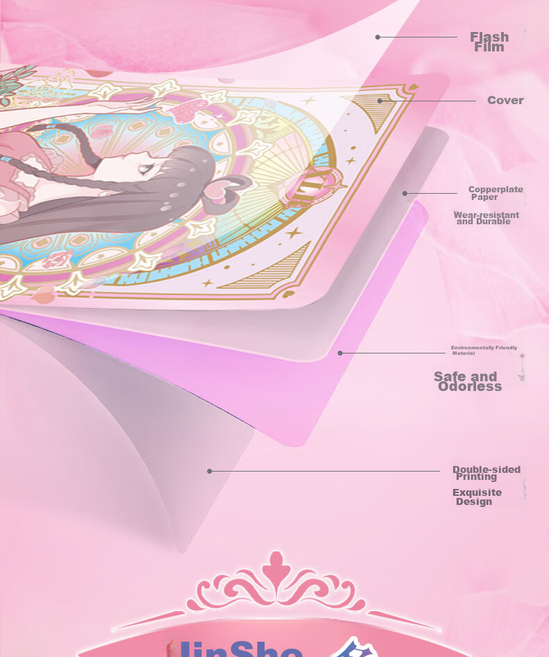 [Lowest Price Online] Kayou Yeloli Card Spirit Pack, Yeloli Card Pack, MR Card Princess Stationery Accessories, Postcards, Greeting Cards Gift, 1 Box of 30 Packs 20