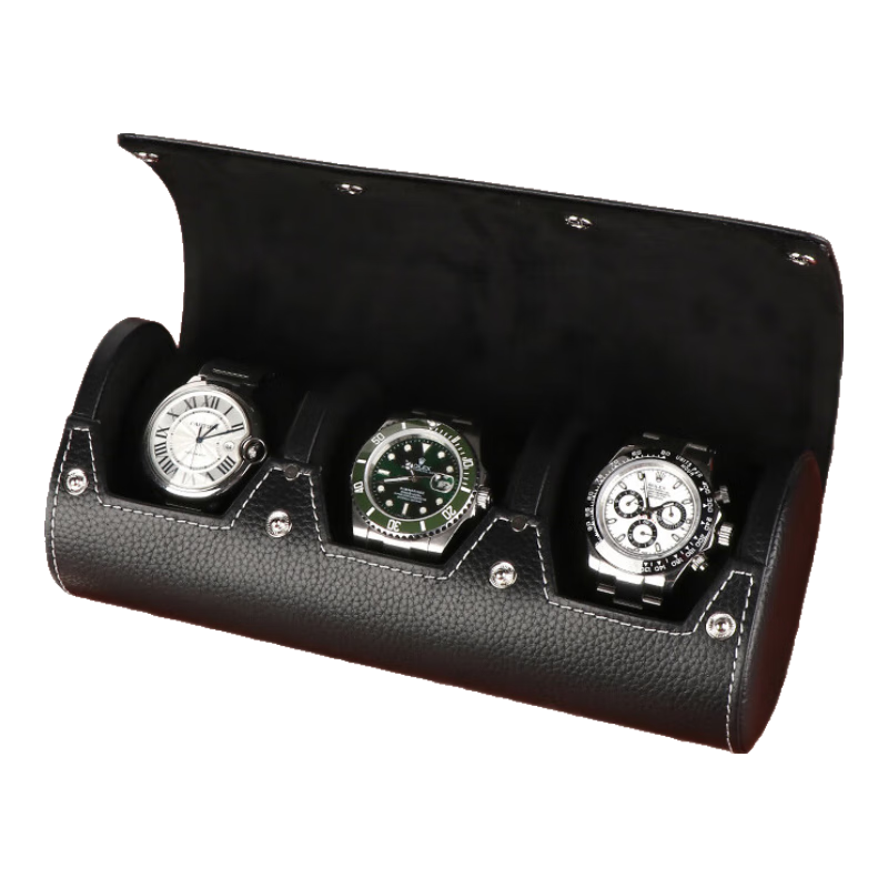 DrikLux Watch Storage Box, Portable Travel Case for Wristwatches, Suitable for Mechanical And Quartz Watches, for Business Trips And Personal Use