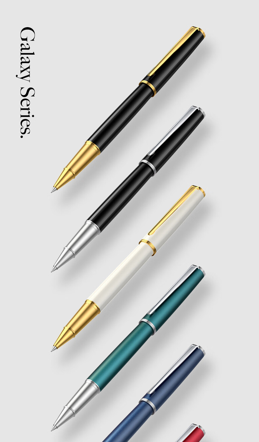 Bernard Shaw Mid-Autumn Festival And National Day Gift Ballpoint Pen High-End Luxury [Starry] Pine Green Premium Refill Gift Box Set for High-End Business Office Me 14