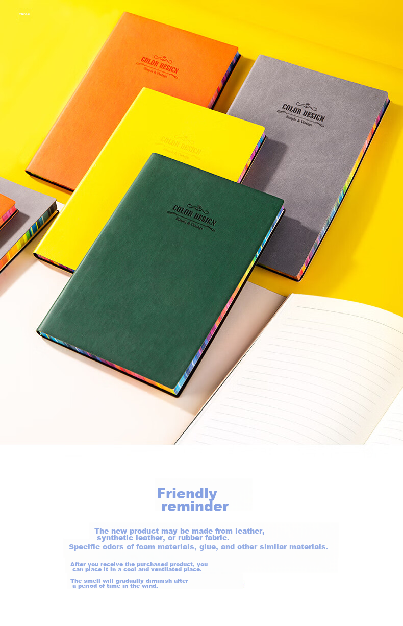 Deli A5/96 Sheets Skin-Feel Soft Cover Notebook, Fresh Candy-Colored Diary Journal Notebook Stationery, 22283 Light Pink 15
