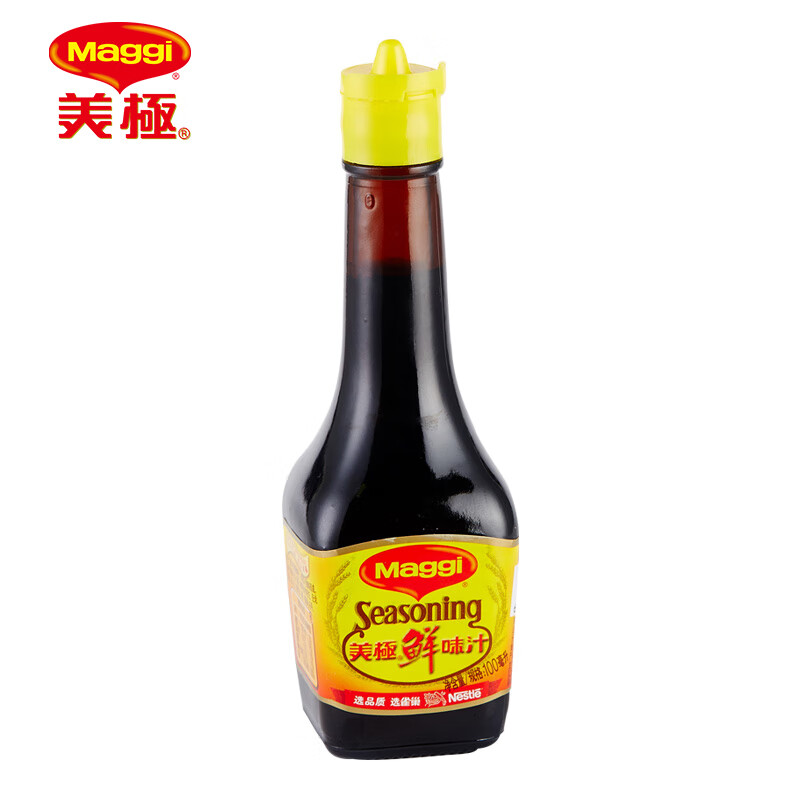 美极（Maggi）鲜味汁 小麦原料炒菜蘸料调味汁 100ml 雀巢出品