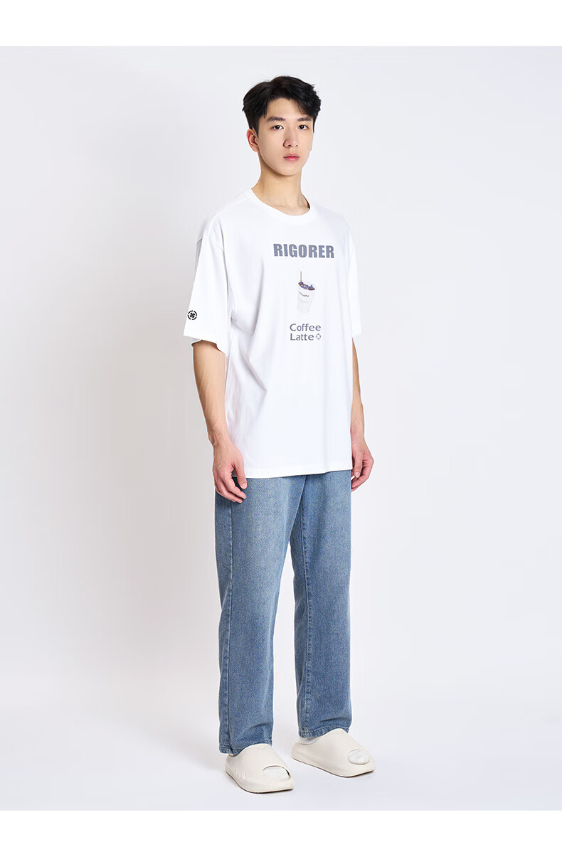 RIGORER Men's Jeans: Lightweight, Soft, Versatile, Retro Straight-Leg Casual Pants 8