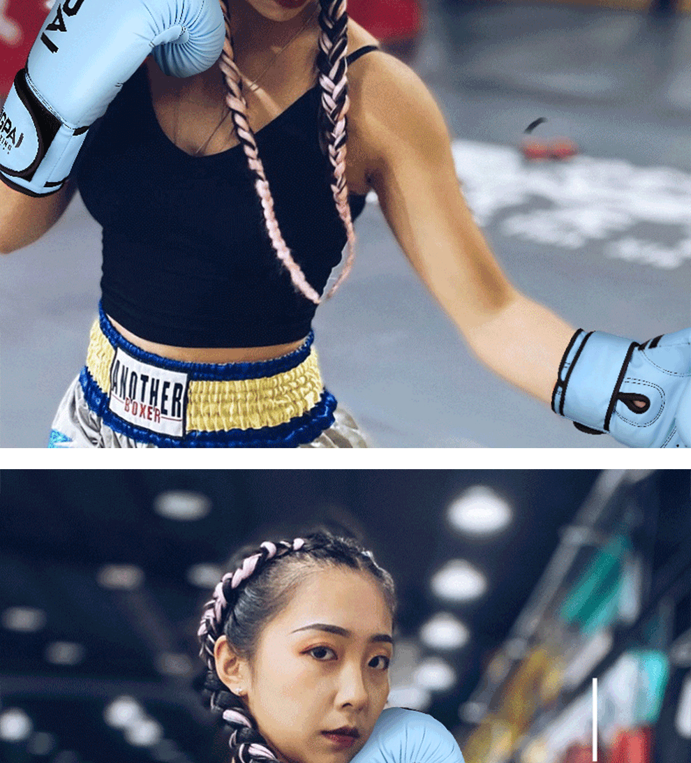 Jingpai Boxing Gloves, Professional Boxing Gloves for Fighting, Muay Thai, Children And Adults, Sanda Gloves, Training Gloves for Competition, Breathable Fighting Gloves 3