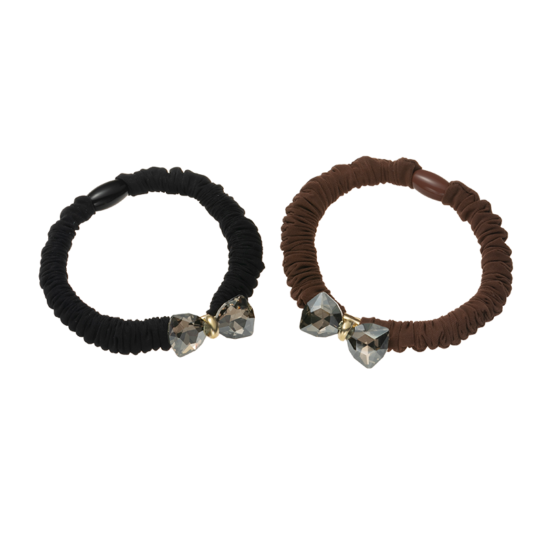 CHIMERA 2-Piece Hair Ties, Bow Ponytail Holders, Elastic Bands for Girls' Hair, Hair Accessories, Mid-Autumn Festival Gift
