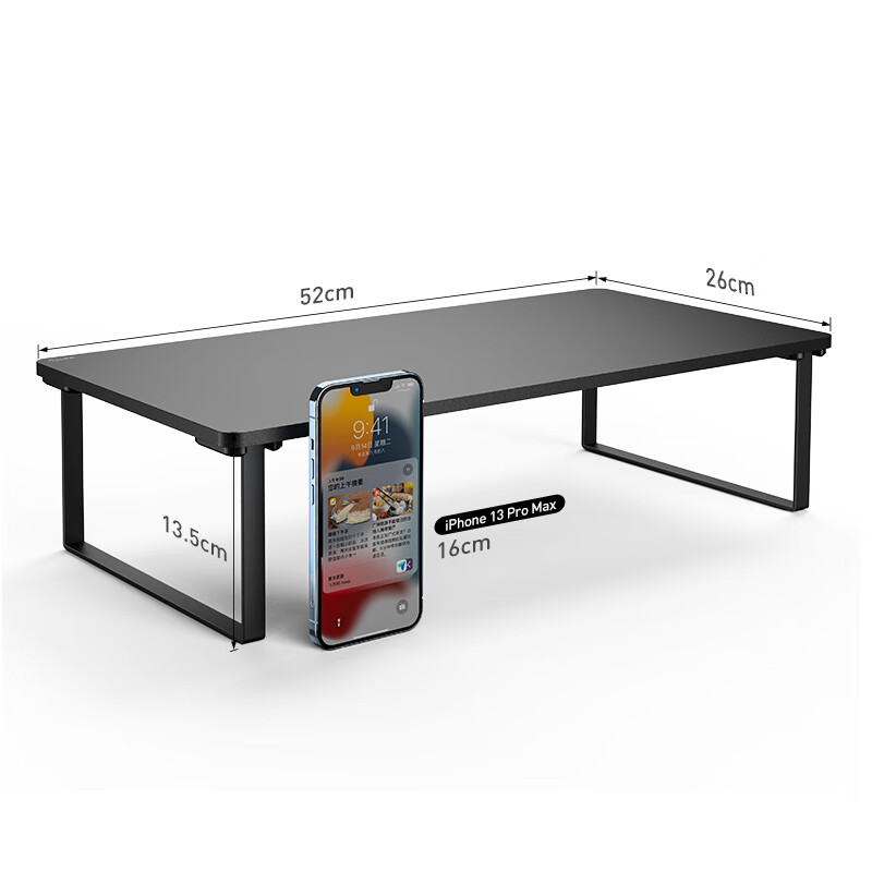 Saijing D1 Computer Desk, Office Desk, Height Adjustable Desk, Laptop Riser, Adjustable Standing Desk, Small Mouse Pad Holder