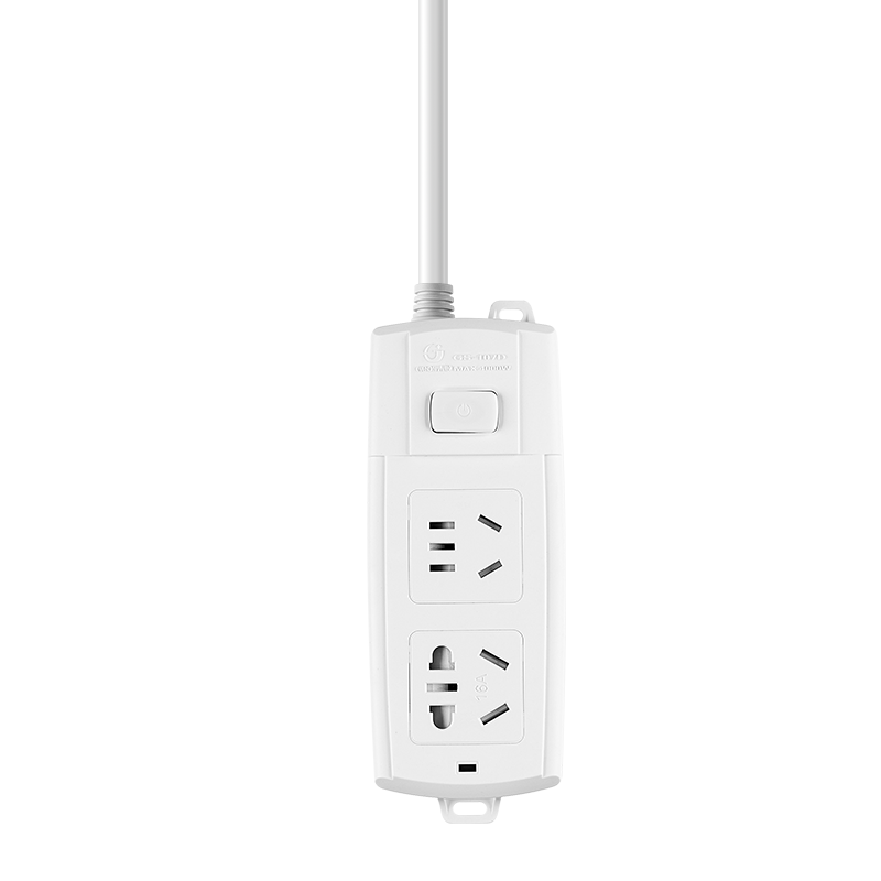 Jishun 10A to 16A Socket, High-Power Power Strip Converter, Extension Cord for Air Conditioner, Water Heater, Induction Cooker, Power Strip with 10A Plug, 0.23 Meters