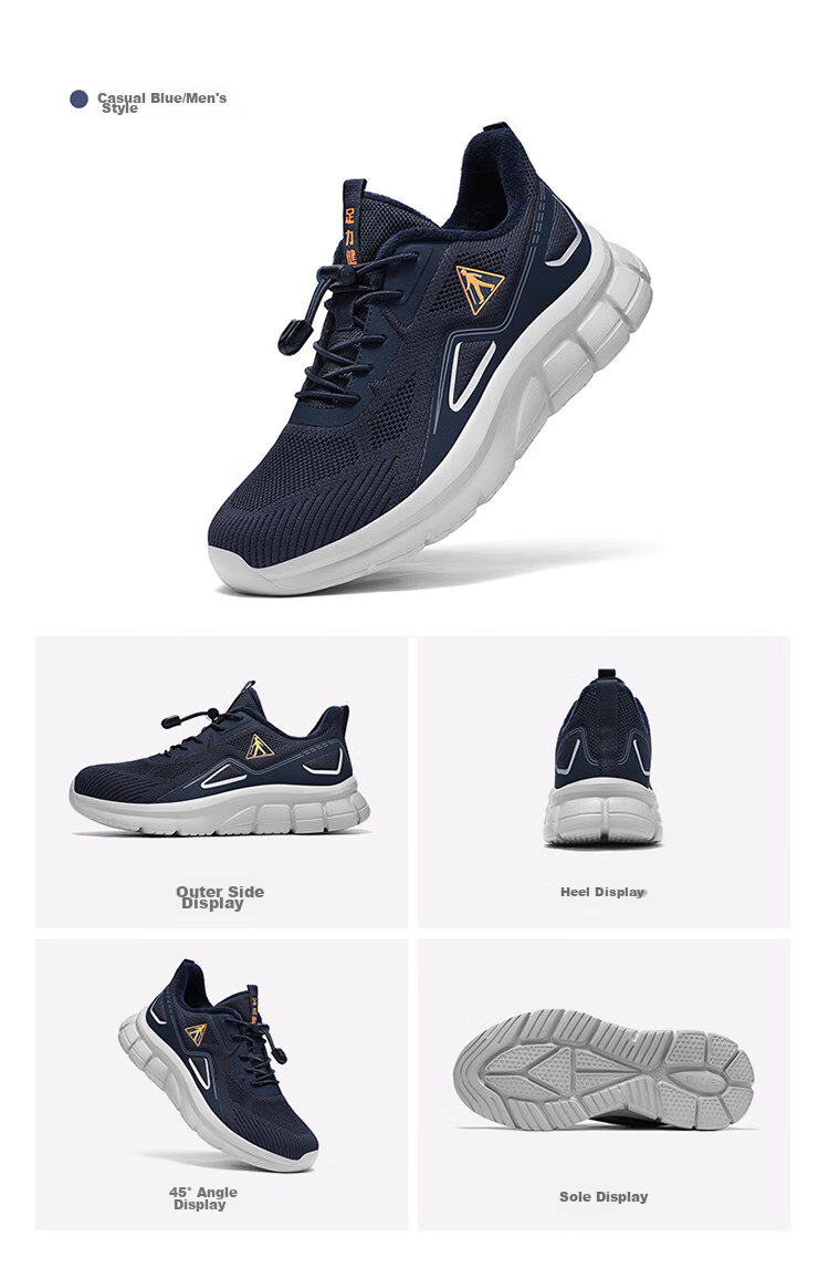 Zulijian Elderly Shoes for Men, 2026 Autumn New Style, Mesh Breathable Non-Slip Sports Walking Shoes, Lightweight Casual Dad Shoes 19