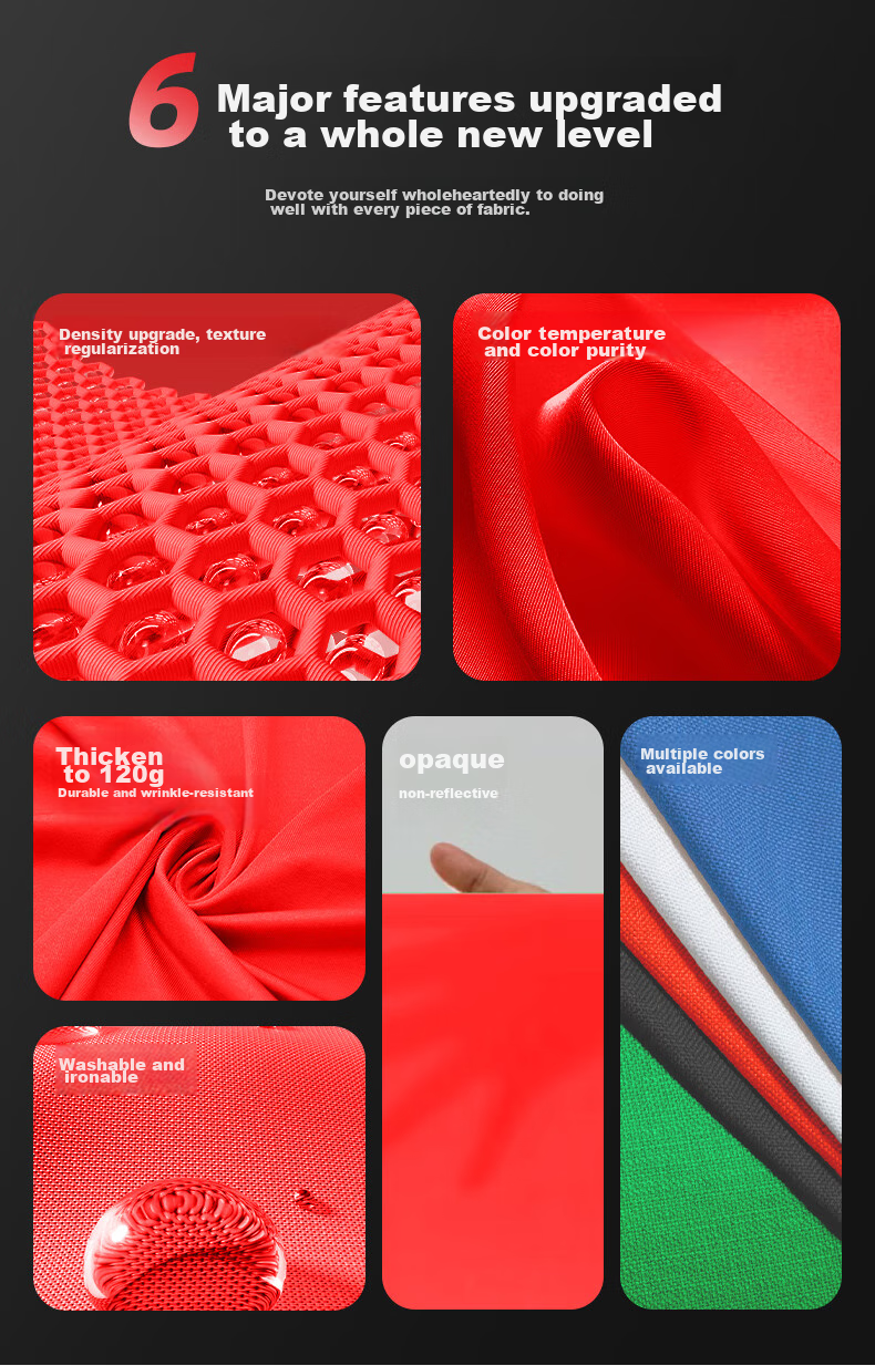 LATZZ 1.6*2 Meter Red Live Streaming Backdrop Cloth, Photography Red Cloth, Solid Color Thickened Curtain, Chroma Key Cloth, Product Photo Background Cloth, Portrait Photography ID Photo Shooting Soft Light Non-Woven Fabric 3