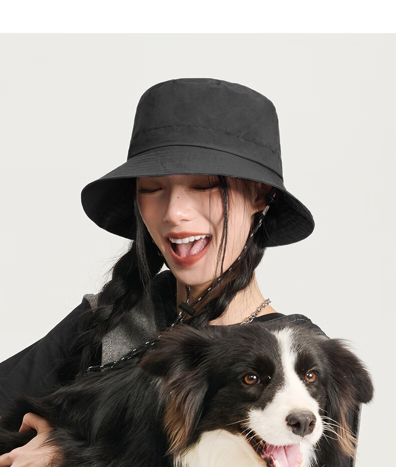 CACUSS Women's Summer Sun Protection Bucket Hat Outdoor Sun Hat Colorblock Slim Face Purple Yellow Plaid 15