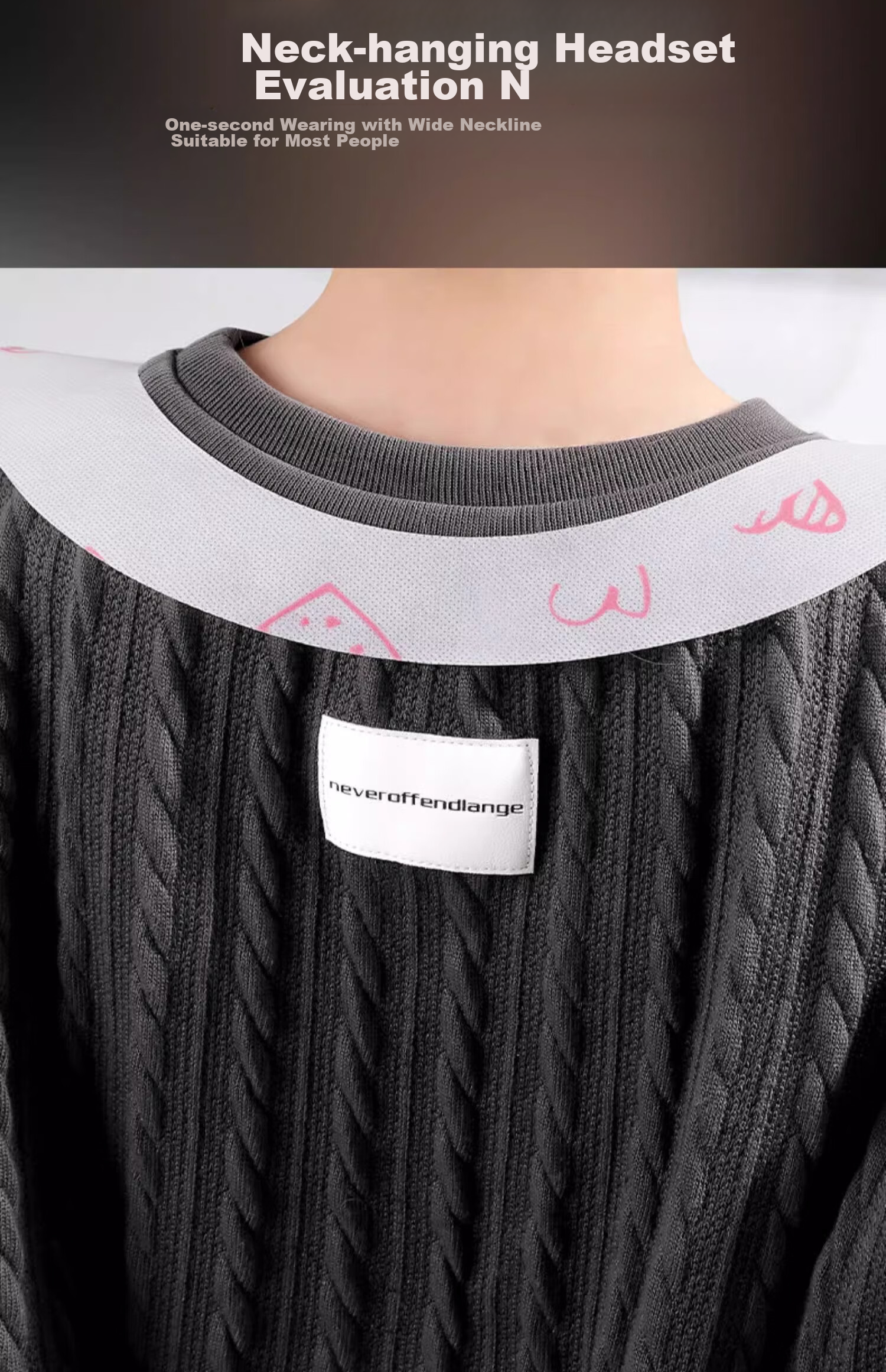 PINYU Disposable Apron, Comfortable And Breathable, Oil-Proof, Splash-Resistant, for Hot Pot Dining And Gatherings, Kitchen Neck Gaiter, Heart-Shaped Pullover Style 10