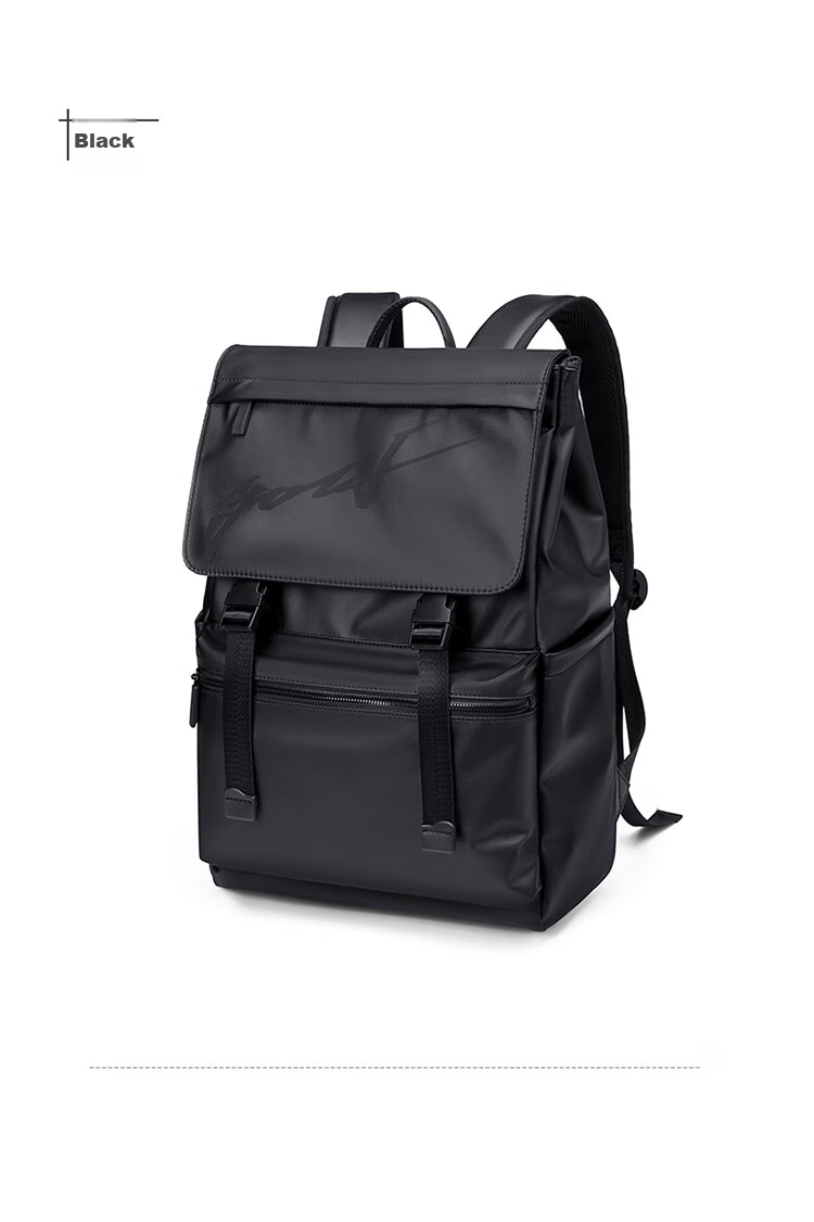 GOLF Backpack for Men And Women, Travel Laptop Bag 15.6/16 Inch, Student Bookbag with Flip Cover, Contrasting Colors, Business Trip Backpack 15