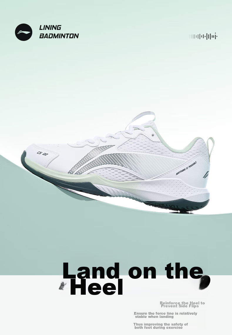 Li-Ning Badminton Shoes, Bopan Yun Men's And Women's Models, Non-Slip, Wear-Resistant, Shock-Absorbing, Ultra-Lightweight, Breathable, Competition Training Shoes, Sports Shoes 3