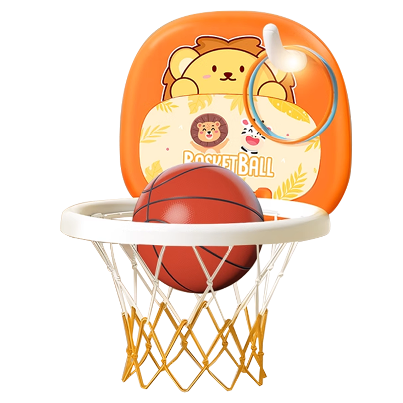 Babamama Children's Basketball Hoop, Home Use Baby Basketball Shooting Toy, Training Equipment for Indoor Play, Suitable for Ages 1-3