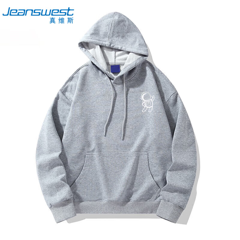 Толстовка с капюшоном JEANSWEST для мужчин, осенне-зимняя, трендовая модная куртка, цвет хаки, размер 2XL