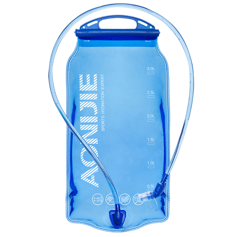 AONIJIE Hydration Bladder, Outdoor Hiking Water Bag, Cycling Sports Mountaineering Portable Soft Water Bottle, Running Foldable Eco-Friendly Water Cup, 3L
