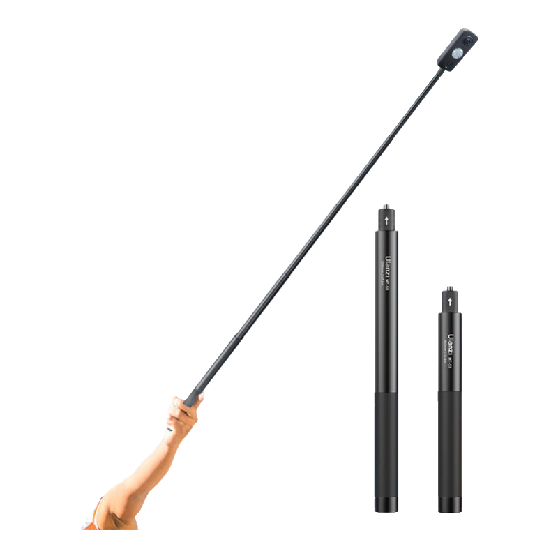 Ulanzi MT-57 Sports Camera Photography Selfie Extension Pole, Insta360 X4 X3 Panoramic Camera, GoPro 1312 DJI Action 5/4 Handheld Bracket Accessory