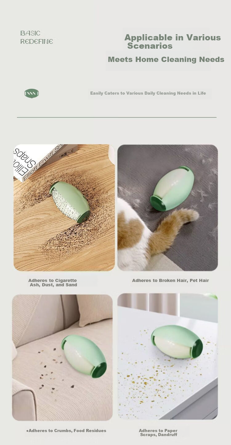 YINK·UNIORAM Cat Hair Remover Lint Roller, Washable Pet Hair Remover, Powerful Fur Removal Tool for Clothes And Pets 11