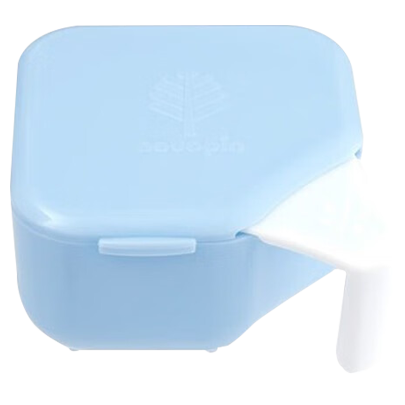 Daisy Leaf Imported Retainer Storage and Cleaning Box Orthodontic Appliance Case Denture Cleaning Box