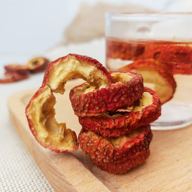 果然之家山楂片山楂干150g/罐 精选干山楂果大颗粒0添加泡茶泡水花果茶