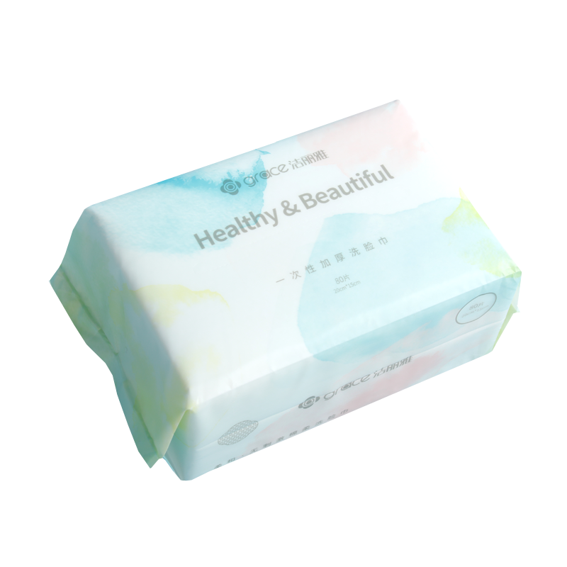 Grace Disposable Face Towels, Baby Drool Towels, Cleansing Wipes, Wet And Dry Soft Wipes, Pearl Texture Soft Wipes, 80 Sheets/pack * 6