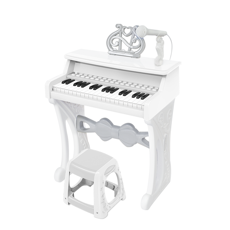 QIAO WA BAO BEI Children's Piano Toy, Educational Toy for Girls Aged Two to Three Years Old, Birthday Gift for 2-Year Baby, Mid-Autumn Festival Present