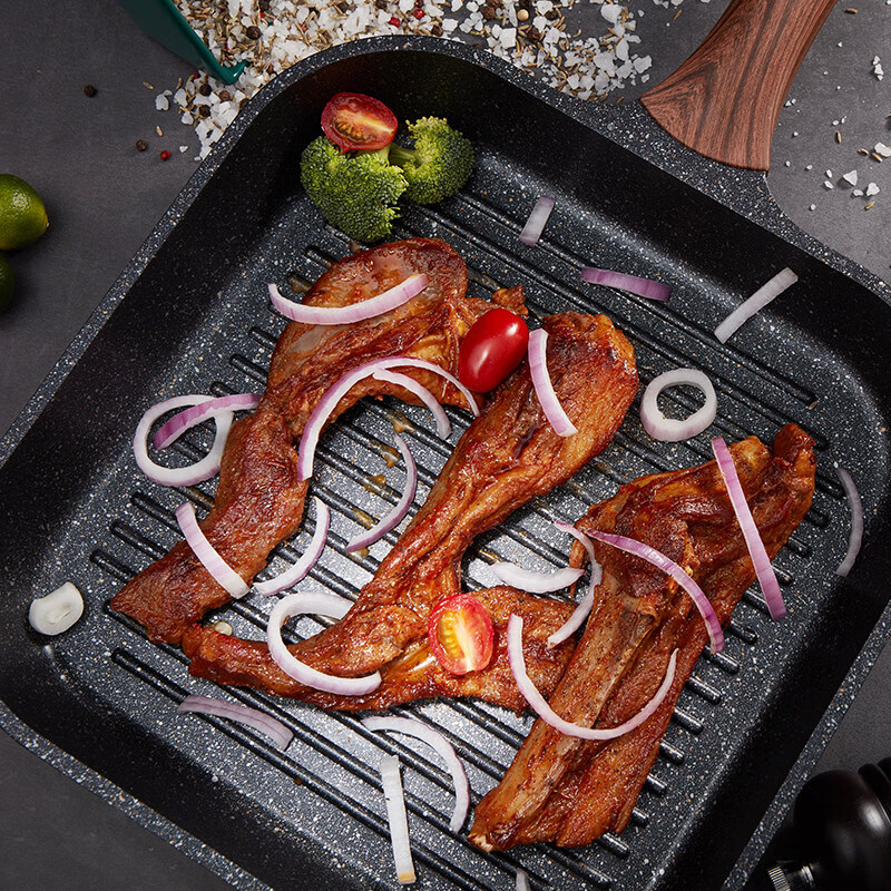 大庄园烤羊排1斤 烧烤食材微腌半成品【欧盟认证】 烤箱空气炸锅适配