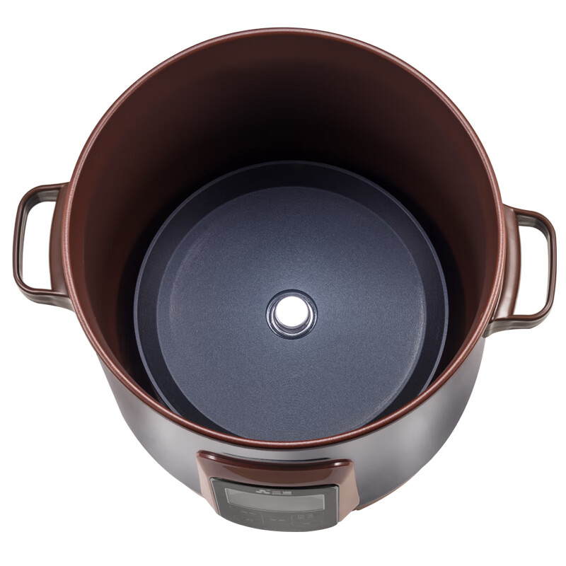 SANYUAN 10L Large Capacity Purple Clay Electric Stew Pot Commercial Electric Soup Cooker Porridge Pot Household Electric Stew Cooker 12H Reservation Timer Keep Warm