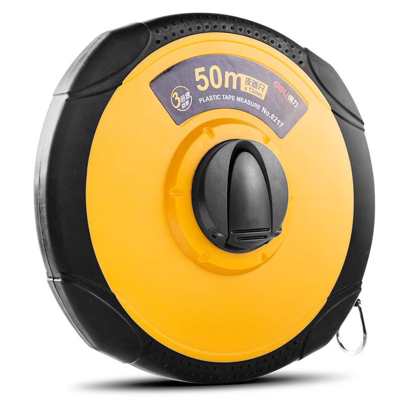 Deli 50m Precise Speed Adjustable Tape Measure/soft Tape Measure/engineering Measuring Tape Office Supplies 8217