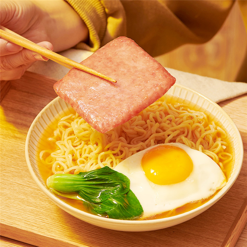 世棒（SPAM）午餐肉经典原味独立包装片装 60g*5泡面早餐火锅开袋即食露营