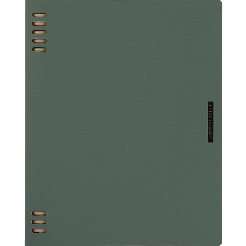 KOKUYO [Best-Selling Product], Yimi Xinpun B5 Loose-Leaf Notebook, Office Notepad with Replaceable Pages And Index, 40 Sheets, Green, WSG-RUSP11G