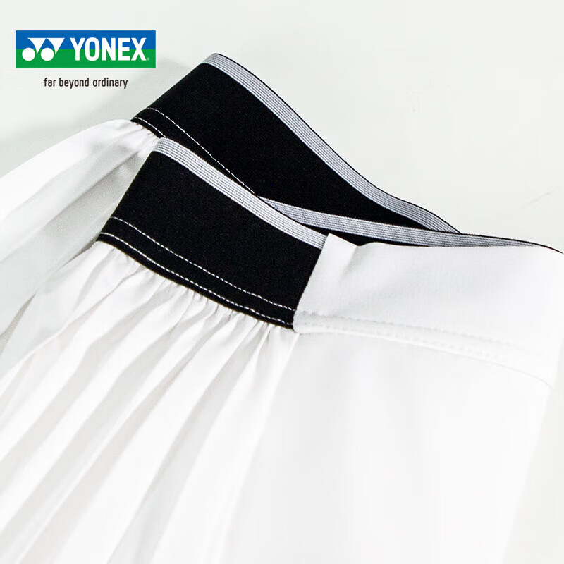 YONEX Women's Badminton Skirt Sportswear 220154TCR White O