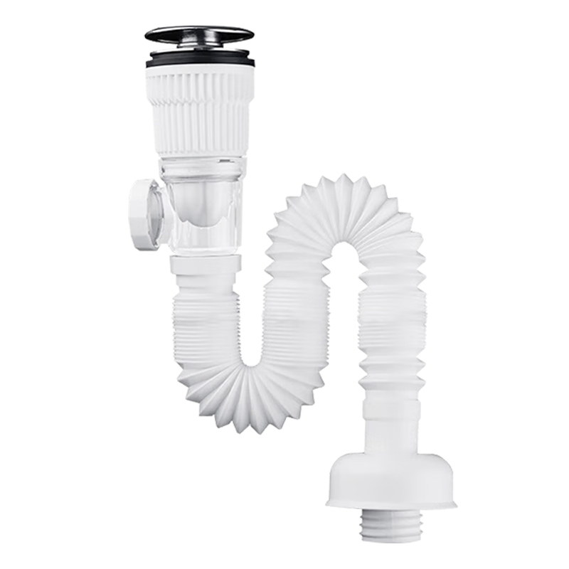 DU PONT Sink Drain Pipe Set, Washbasin Drain, Face Basin Drain Pipe, Anti-Odor Sink Drainage Pipe PJ006