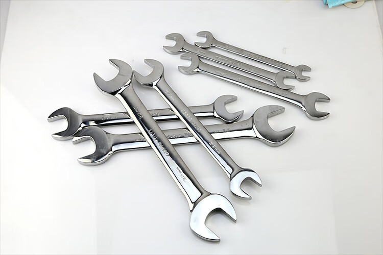SATA 41216 Fully Polished Double Open-End Wrench 5.5x7MM 9