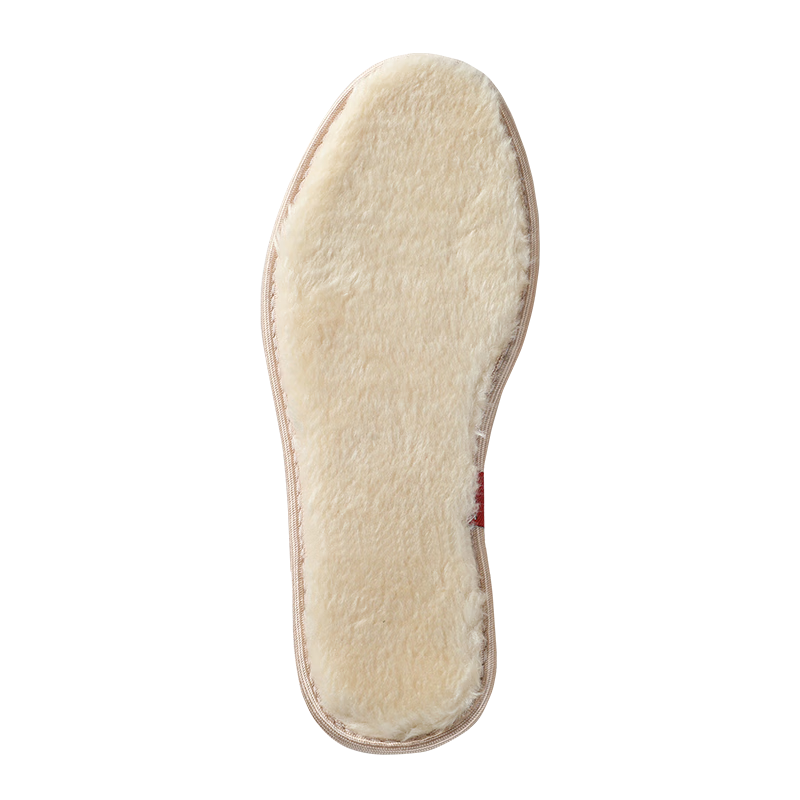 FOOTOPPO Children's Warm Insoles, Girls' Winter Wool Fleece-Lined Soft Plush Sweat-Absorbing Insoles for Boys in Winter