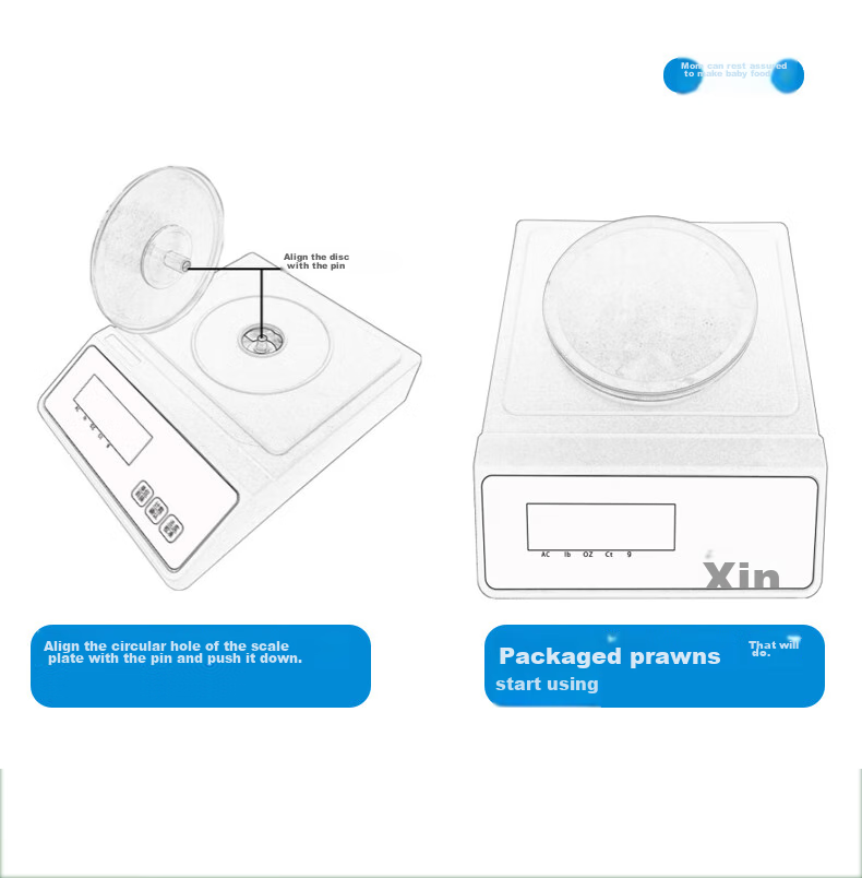Yingheng High-Precision Electronic Balance Scale, Accurate Electronic Gram Scale, Laboratory Small Platform Scale, Jewelry Electronic Scale, 200g to 0.001g 17