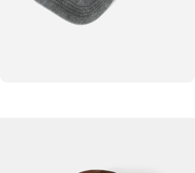 CACUSS Women's Baseball Cap Summer Outdoor Duckbill Hat Large Head Circumference Pure Cotton Soft Top Slim Face Sun Hat Dark Gray 10