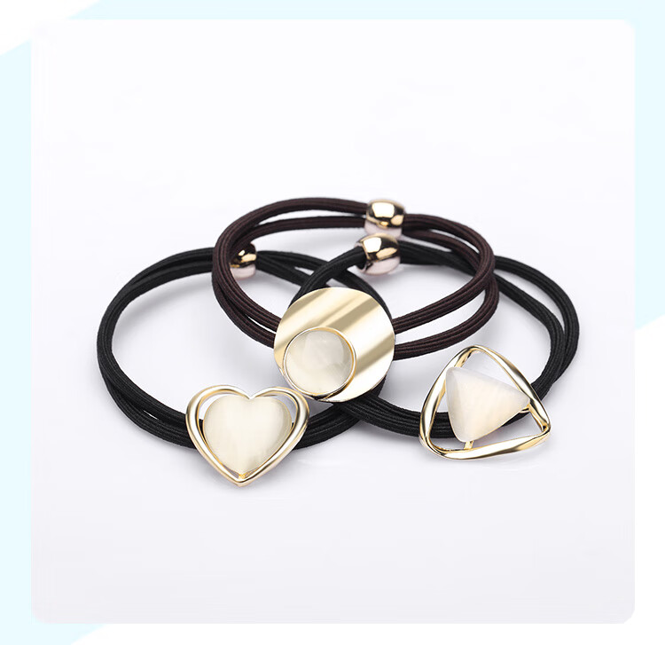 CHIMERA Rhinestone Hair Tie, High Elasticity Butterfly Band, Bun Maker, Hair Rope for Women, Mid-Autumn Festival Gift 12