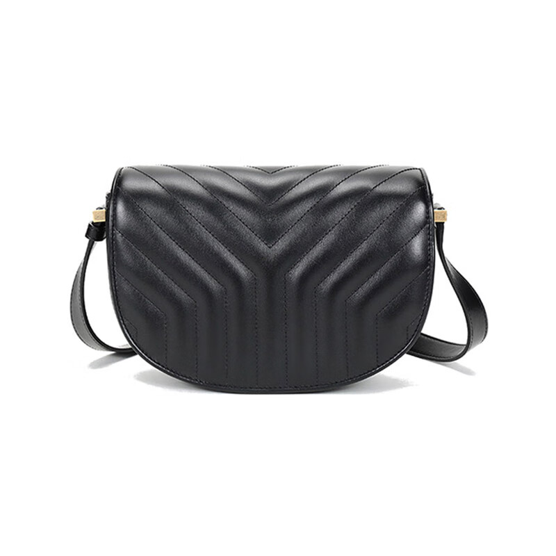 【圣罗兰单肩斜挎包】saint laurent圣罗兰 女士joan系列灰褐色皮革单