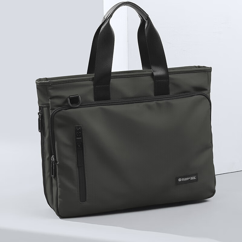 GOLF Business Briefcase, Men's Handbag, Expandable to 15/15.6 Inches, Laptop Bag with Multiple Compartments, Professional Document Bag