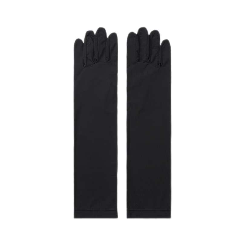 MISSION UV Ice Silk Sunscreen Gloves for Men Summer Outdoor Driving Cycling Sun Protection UV Fishing Gloves for Men