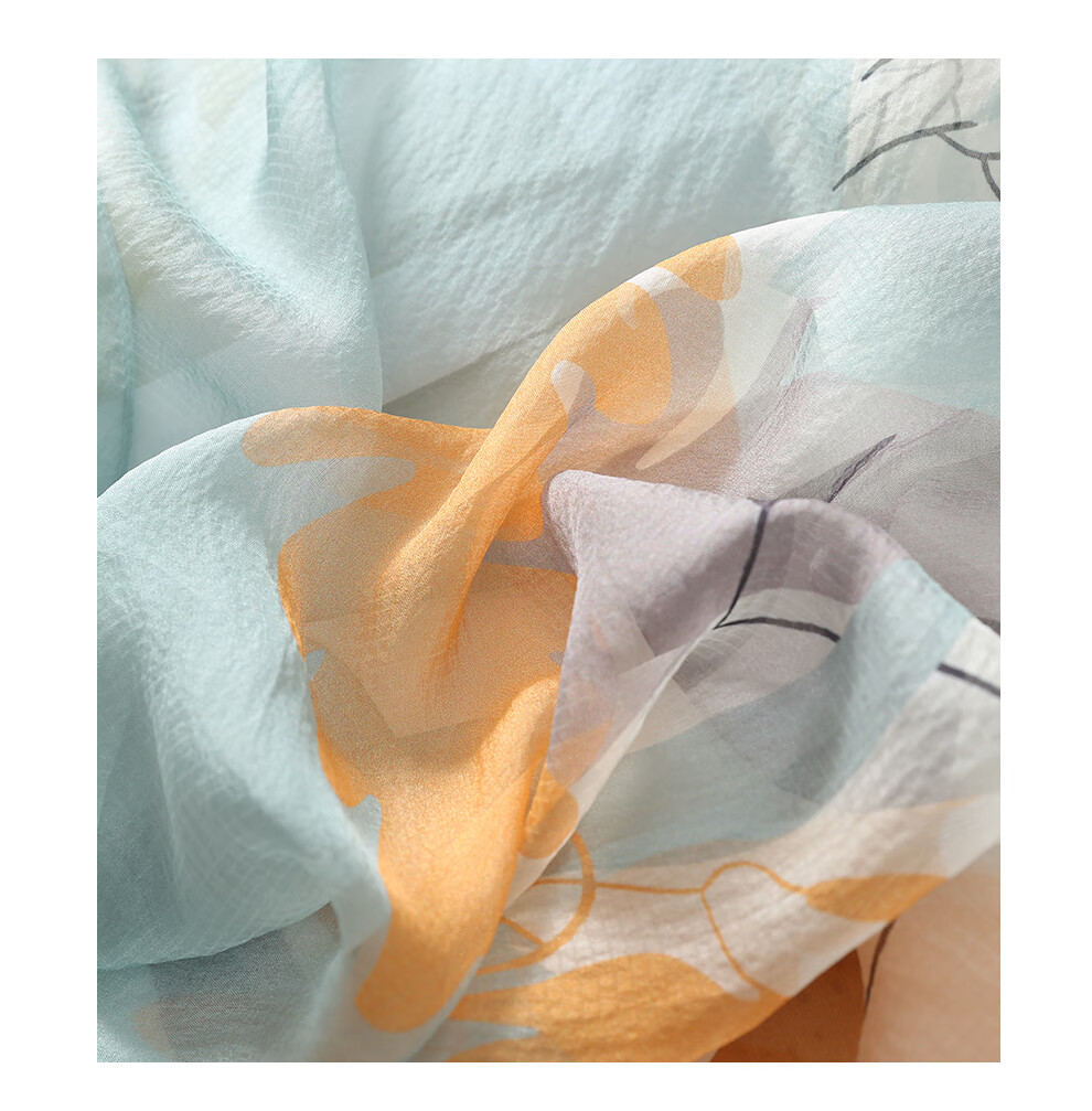 Hangsilu Silk Scarf for Women, Mulberry Silk Scarf, Square Scarf, Pearl Shawl, Birthday And Holiday Gift for Mom 29