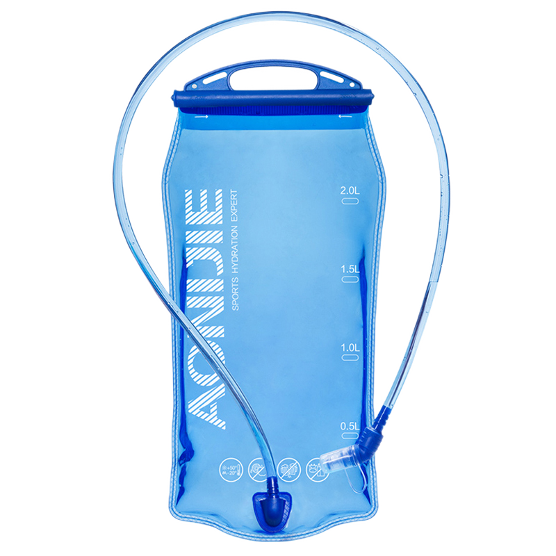 AONIJIE Hydration Bladder for Outdoor Sports, Hiking Water Bag, Running, Trekking, Cycling Soft Water Bottle, Portable Foldable Eco-Friendly Hydration Pack 2L
