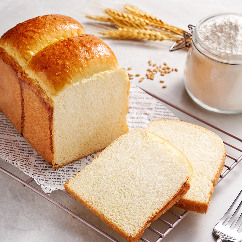 新良原味面包粉5斤装 高筋面粉 烘焙原料 面包机专用小麦粉