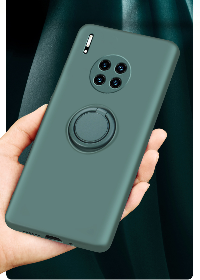 手机配件 手机壳/保护套 品日(pinri) 品日华为mate30液态硅胶 暗夜绿