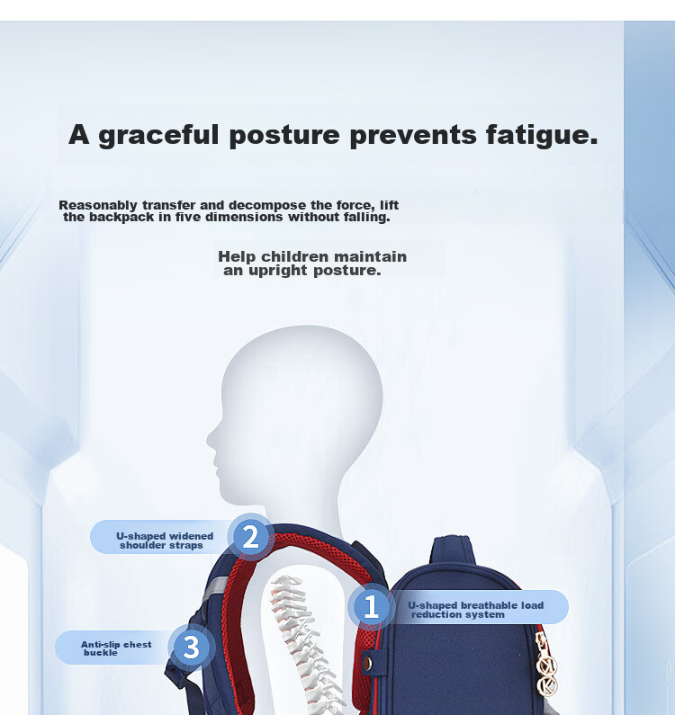 KVG Primary School Students Backpack Children's Schoolbag Spine Protection Reduce Burden 4th-6th Grade Girls Boys Double Shoulder Bag 4