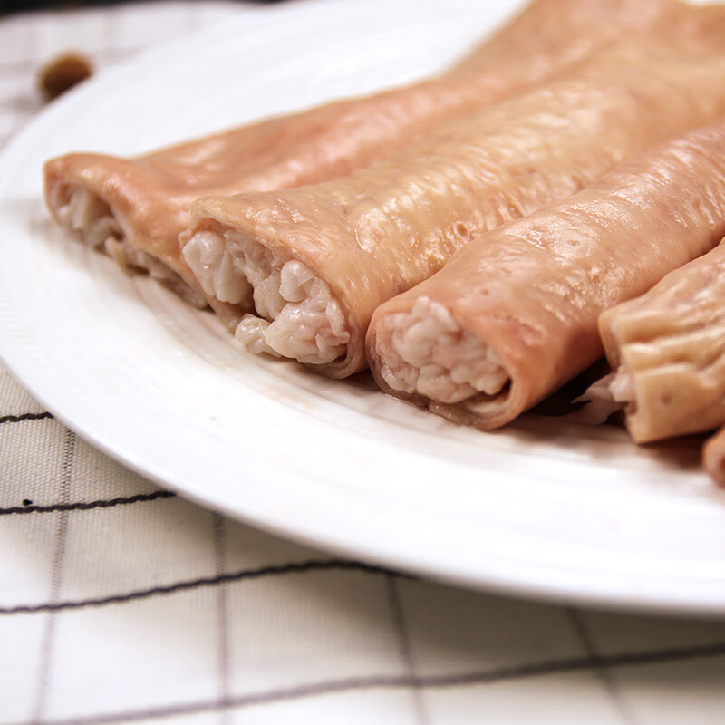 精气神 国产无抗山黑猪大肠500g 冷冻猪肠子猪肥肠猪大肠 猪肉生鲜