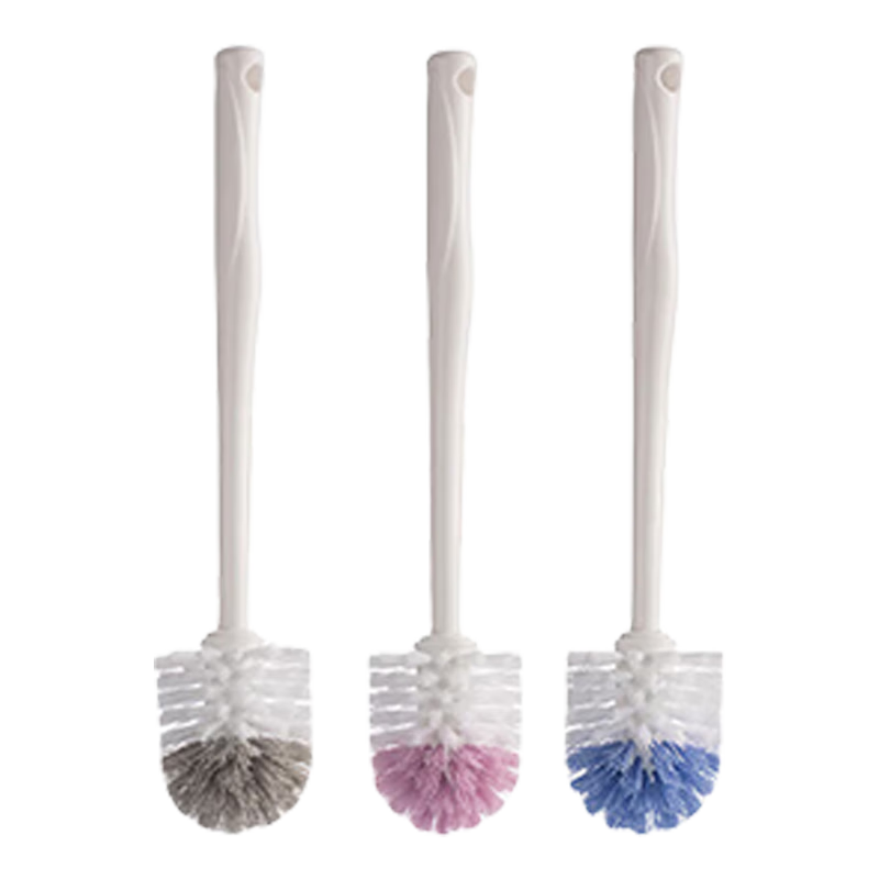 CHAHUA Toilet Brush, No Dead Angle Tool, Long Handle Cleaning Hard Bristles, Bathroom Toilet Scrubber