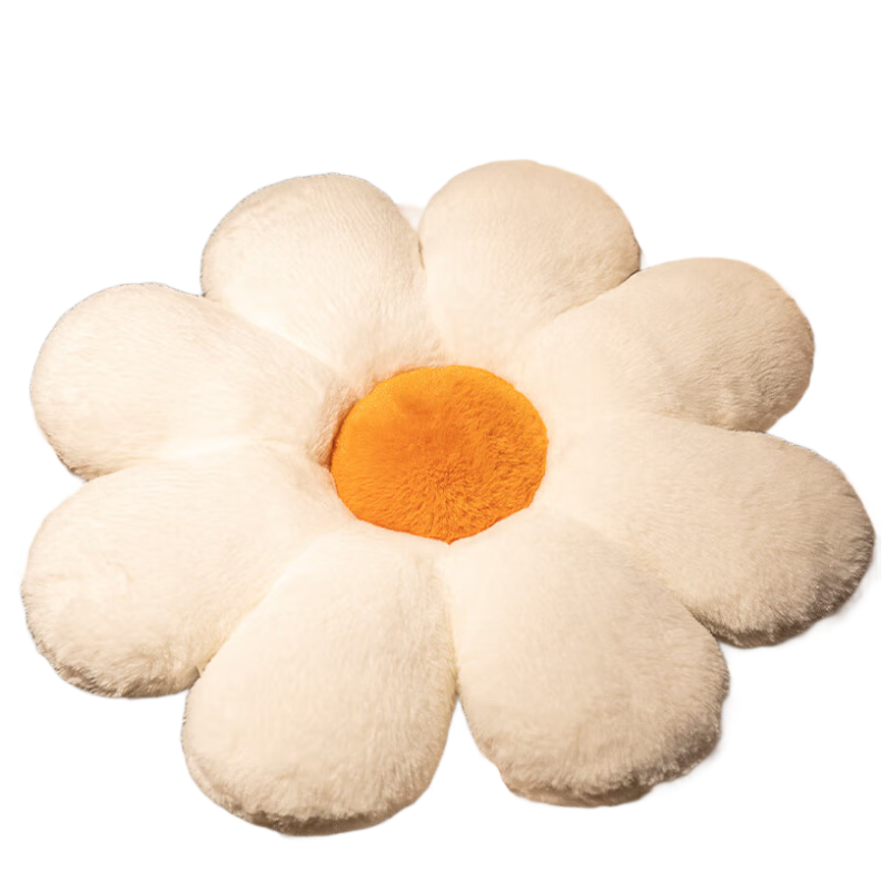 Fanyejia Ins Style Sunflower Cushion, Sofa Living Room Pillow, Bay Window Backrest, Petal Chair Cushion, Light Luxury Bed Headboard Pillow